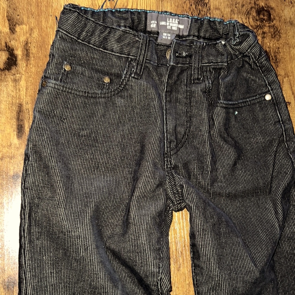 SALE! ALL KIDS CLOTHES! 3 for $14 L.O.G.G. H&M Corduroy Pants Boys Size 8-9Y